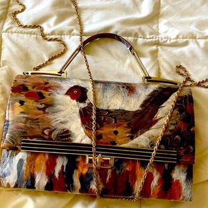 Korean Vintage Pheasant handbag